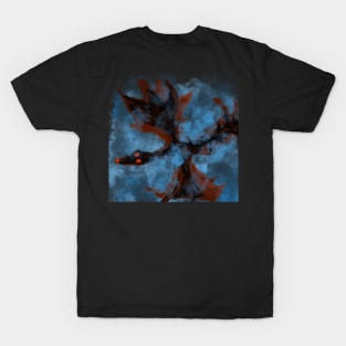 Dragon fly trough clouds T-Shirt